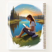 カスタムSketch Travel Notebook Journal Diary ノートブック (裏面)