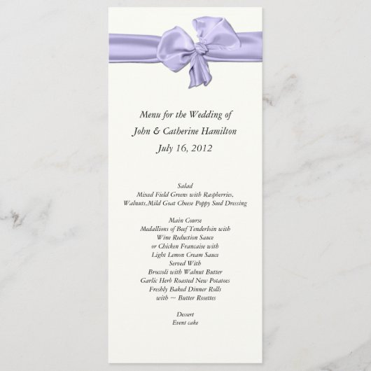 カスタムSkinnyのテー結婚ブルメニュー メニュー (正面)