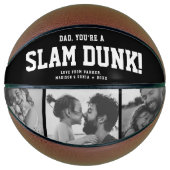 カスタムSLAM DUNKパパフォトコラージュクール バスケットボール (正面)