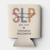 カスタムSLP発話病理士発話セラピスト 缶クーラー (裏面)