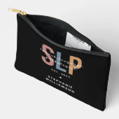 カスタムSLP言語病理学者 アクセサリーポーチ (見開き)