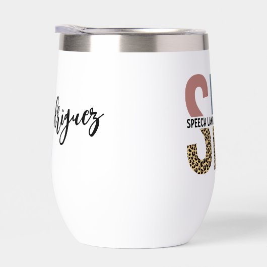 カスタムSLP音声病理医Leopard Print (右面)