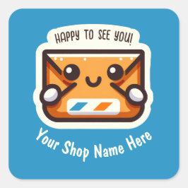 カスタムSmall Businessのメールを見て嬉しい スクエアシール