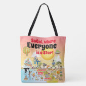 カスタムSoCalトートバッグ トートバッグ (裏面)