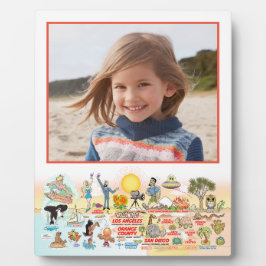 カスタムSoCal 8x10 フォトプラーク