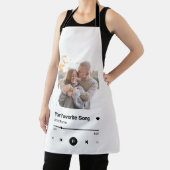 カスタムSong Song Oneお気に入りの Photo Coffee Mug エプロン (インサイチュ)
