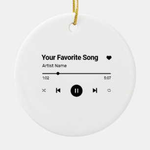 カスタムSong Song Oneお気に入りの Photo Coffee Mug セラミックオーナメント