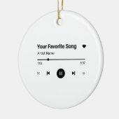 カスタムSong Song Oneお気に入りの Photo Coffee Mug セラミックオーナメント (左)