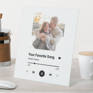 カスタムSong Song Oneお気に入りの Photo Coffee Mug 台座サイン
