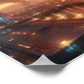 カスタムSpaceport波止場ウォールポスター ポスター (角)