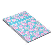 カスタムSpiral NotebookまたはJournal、Pink Roses ノートブック (右側)