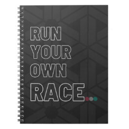 カスタムSpiral Photo Notebook走 Your Own Race ノートブック