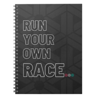 カスタムSpiral Photo Notebook走 Your Own Race ノートブック