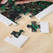 カスタムSquare Collage 8結婚's Photo Monogram ジグソーパズル (側面)