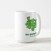 カスタムSt. Patrick's Day Mug – アイリッシュコーヒーカップ コーヒーマグカップ (正面右)