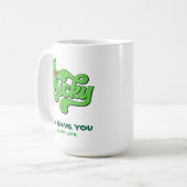 カスタムSt. Patrick's Day Mug – アイリッシュコーヒーカップ コーヒーマグカップ (正面左)