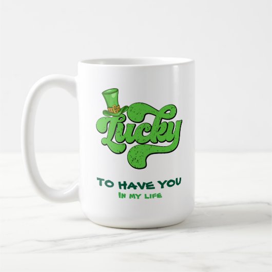 カスタムSt. Patrick's Day Mug – アイリッシュコーヒーカップ コーヒーマグカップ (左)