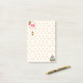 カスタムStrawberry Post-it®メモ ポストイット (デスク上)