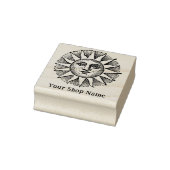 カスタムSun Burst小素朴事業 ラバースタンプ (スタンプ)