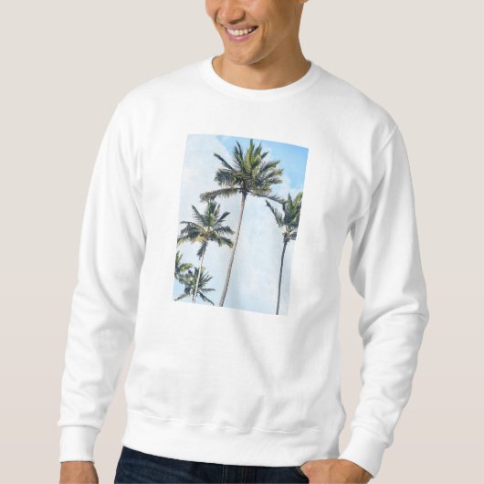 カスタムSweatshirt自分の写真ギフトを彼に追加 スウェットシャツ (正面)