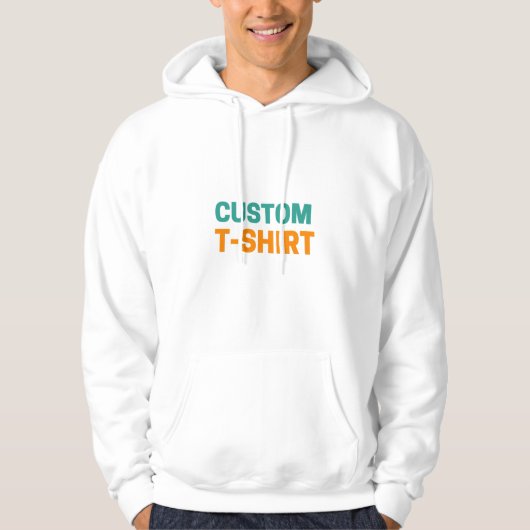 カスタムTシャツ – パーソナライズされたデザインユニーク&Sty パーカ (正面)