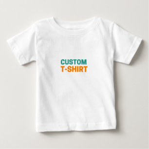 カスタムTシャツ – パーソナライズされたデザインユニーク&Sty ベビーTシャツ