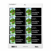 カスタムTレックスブックタグ ラベル (フルシート)