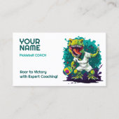 カスタムt-レックスピックボール付き文字 名刺 (正面)