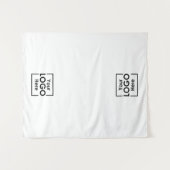 カスタムTable Runner Banner Business 2ロゴイベント タペストリー (正面(横))