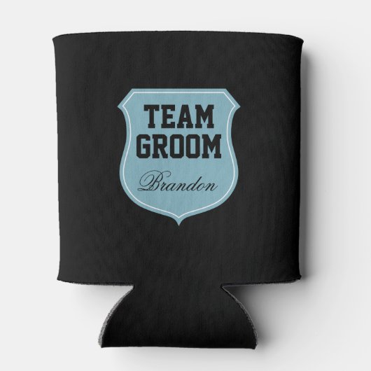 カスタムTeam Groomは結婚式のパーティーのためのクーラーを行うことができる 缶クーラー (裏面)