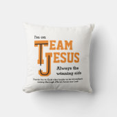 カスタムTEAM JESUS Christian Kids クッション (正面)