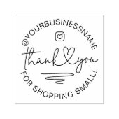 カスタムThank You Businessパッケージ セルフインキングスタンプ (デザイン)