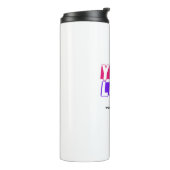 カスタムThermal Tumblers – ロゴの追加 タンブラー (回転左)