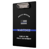 カスタムThin Blue Line Police Officerの評価 クリップボード (左)