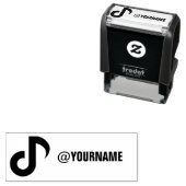 カスタムTikTokの名後を追前のME セルフインキングスタンプ (インサイチュ)