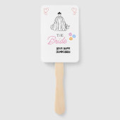 カスタムTouchのクール花嫁結婚 ハンドファン (裏面)