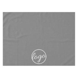 カスタムTrade Show Business Logo Gray テーブルクロス