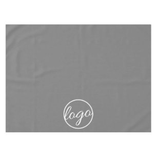 カスタムTrade Show Business Logo Gray テーブルクロス
