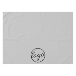 カスタムTrade Show Business Logo Light Gray テーブルクロス