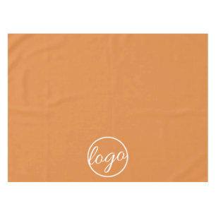 カスタムTrade Show Business Logo Orange テーブルクロス