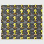 カスタムTWEETY™バードメリークリスマス ラッピングペーパー (フラット)