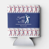 カスタムUKユニオンジャックゴルフクーラーボックス 缶クーラー (裏面)