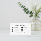 カスタムUs名刺に接続 名刺 (スタンド正面)