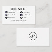 カスタムUs名刺に接続 名刺 (正面/裏面)