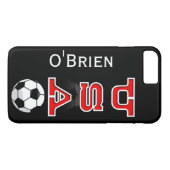 カスタムUSAサッカーの電話ケース Case-Mate iPhoneケース (裏面(横))