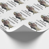 カスタムUSA写真Okayestパパ父の日 ラッピングペーパー (角)