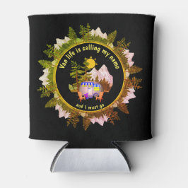 カスタムVAN LIFEは私の名前をキャラバンキャンパーと呼んでいる 缶クーラー