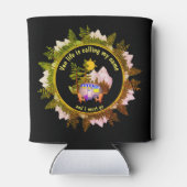 カスタムVAN LIFEは私の名前をキャラバンキャンパーと呼んでいる 缶クーラー (裏面)