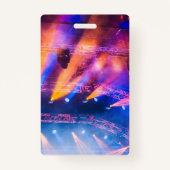 カスタムVIPオールアクセスコンサートイベントパスカラフル バッジ (裏面)