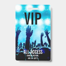 カスタムVIPオールアクセスコンサートイベントパス バッジ